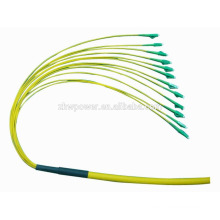 Pigtail de fibra ótica LC APC / PC SX SM pigtail para FTTH